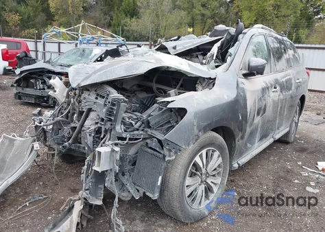 2020 Nissan Pathfinder Sl 2Wd из США, поврежденный, VIN 5N1DR2CN8LC610222